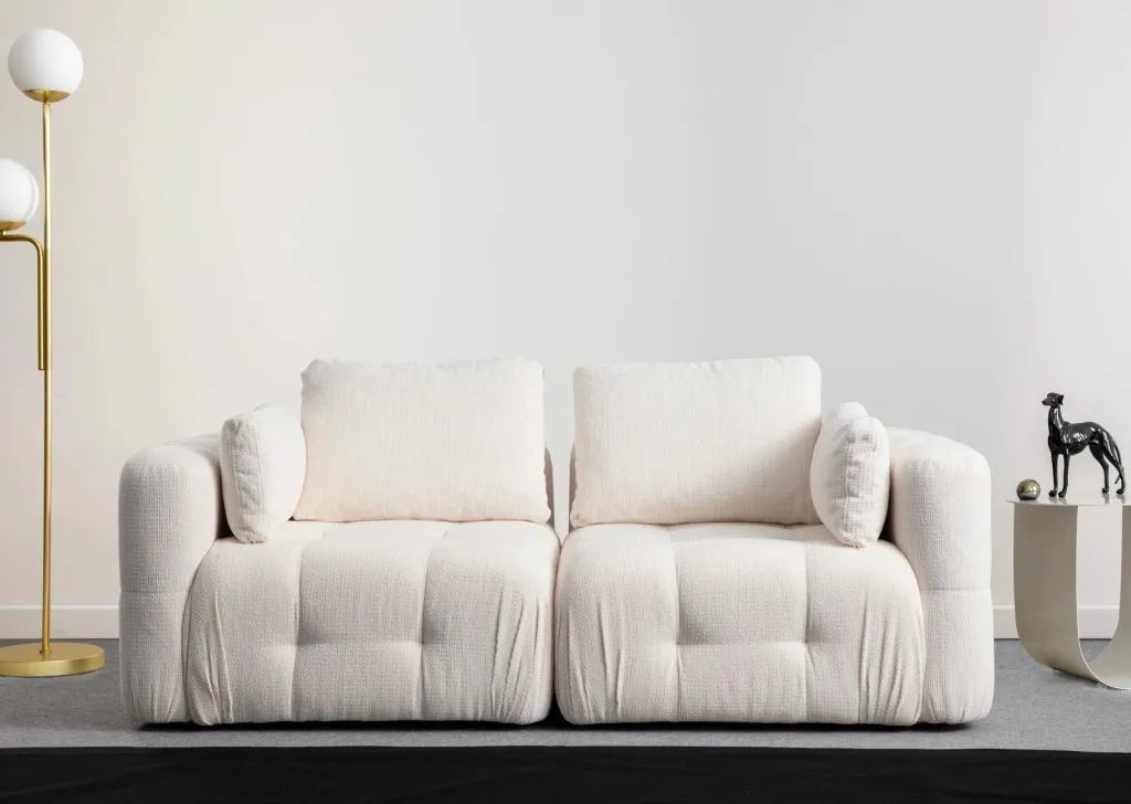 Divan dy-vendësh Atelier del Sofa, Amaris, i bardhë - 1