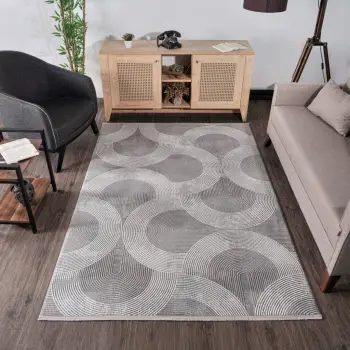 Qilim Conceptum Hypnose Leo 2961, 100x200cm, ngjyrë gri