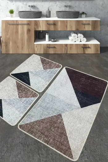 Set tapetash për banjo, 3 copë, Mijölnir, Phell, shumëngjyrëshe