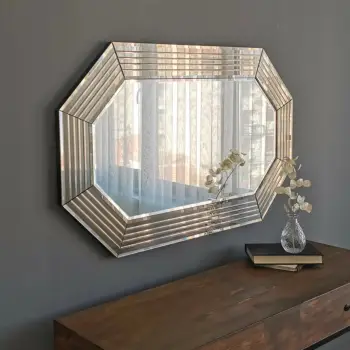Pasqyrë bronzi Hanah Home, A312Y, 100x60cm