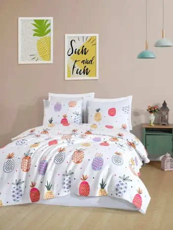 Set piké dopio me jastëkë, L'essentiel Iva, shumëngjyrësh
