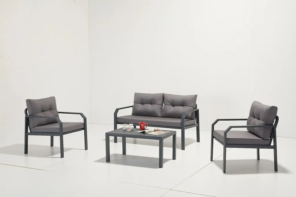 Set Mobiljesh Lounge Kopshti Arya, antracit - 1