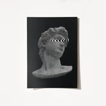 Poster A3 Wallity, dizajn modern, 2090