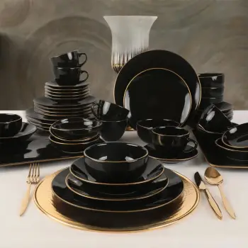 Set enësh darke prej qeramike, 44 pjesë, Hermia, TY040044F650A841600MAGD100