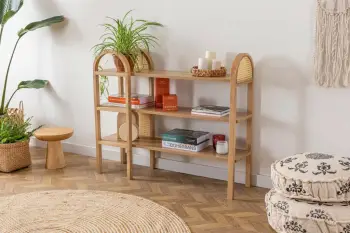 Komodinë me Sirtarë Nala 90, natyral