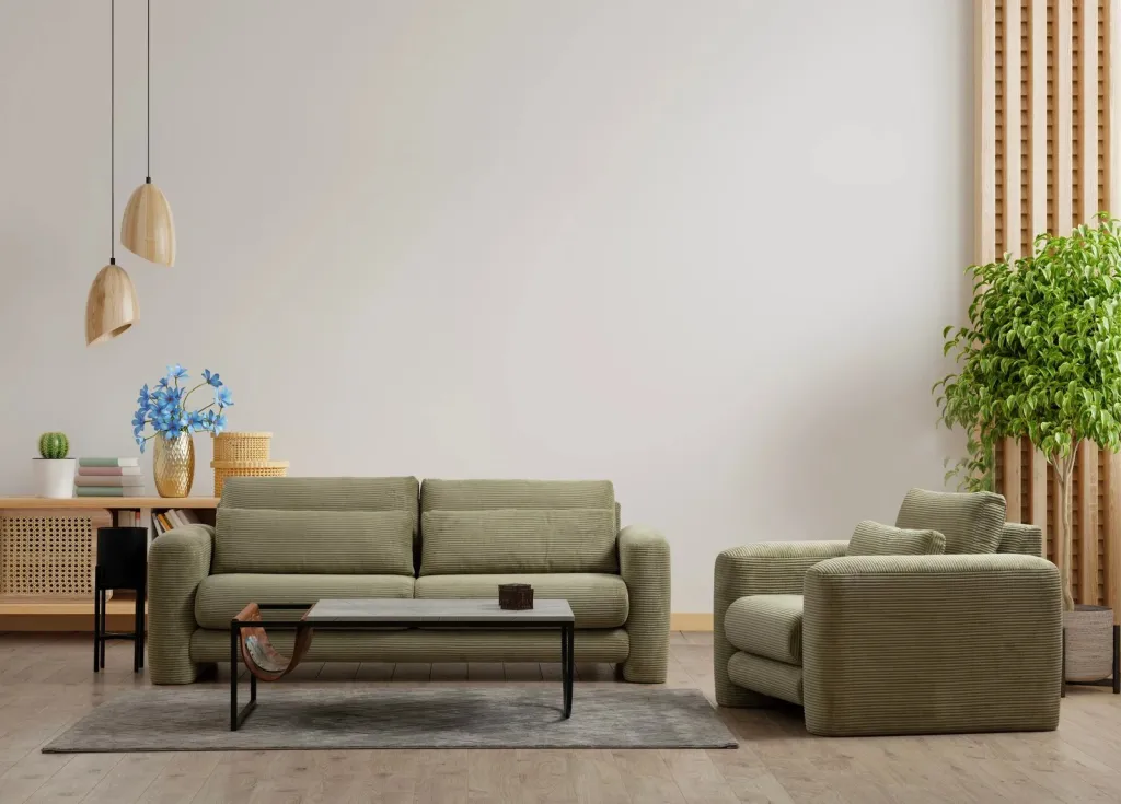 Divan dy ulës, ngjyrë e gjelbër, Atelier del Sofa, Lily - 2