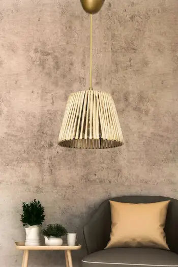 Llambë tavani bohemiane, ngjyrë natyrale, Opviq SP179