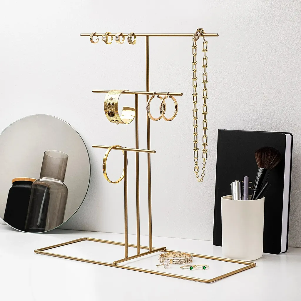 Organizues për stoli, ngjyrë ari, Aberto Design, TK-006 - 1