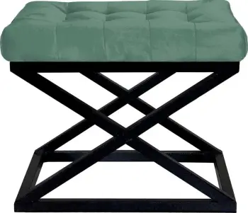 Puf Atelier del Sofa, Capraz, e zezë, e gjelbër