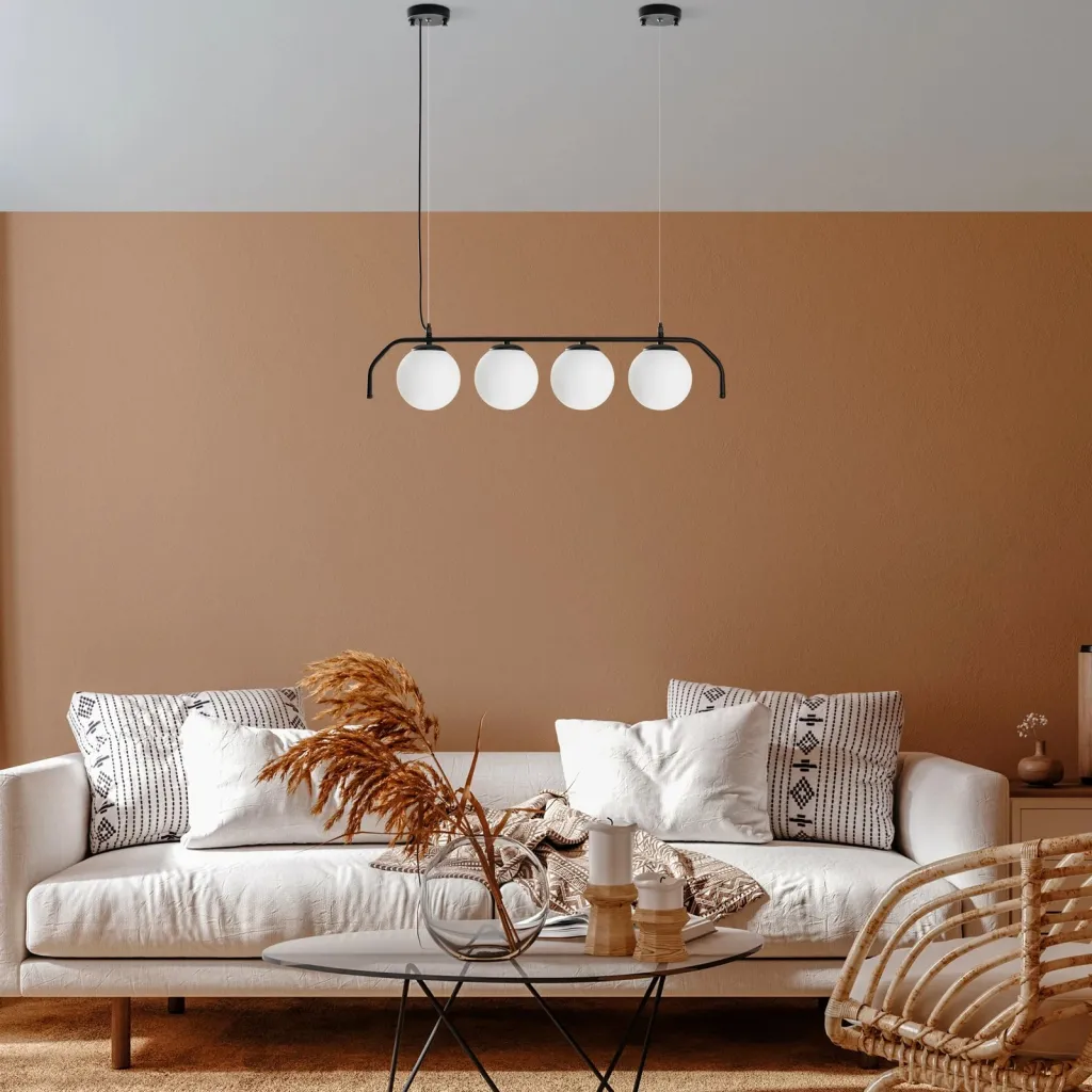 Llambë tavani Opviq, Antler, e zezë, 30-120cm - 3