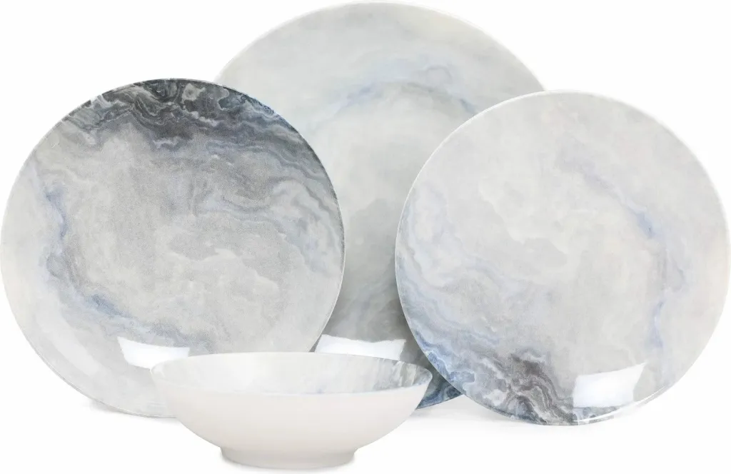 Set enësh për darkë (24 copë), Hermia, GBSATN24Y410050 - 5