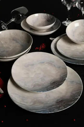 Set enësh për darkë (24 copë), Hermia, GBSATN24Y410050