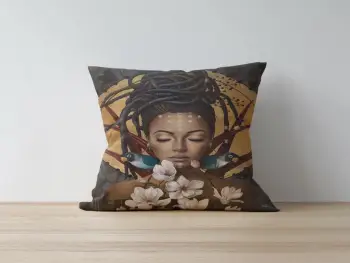 Jastëk mbulesë Aberto Design, a1013, shumëngjyrëshe, 43x43cm