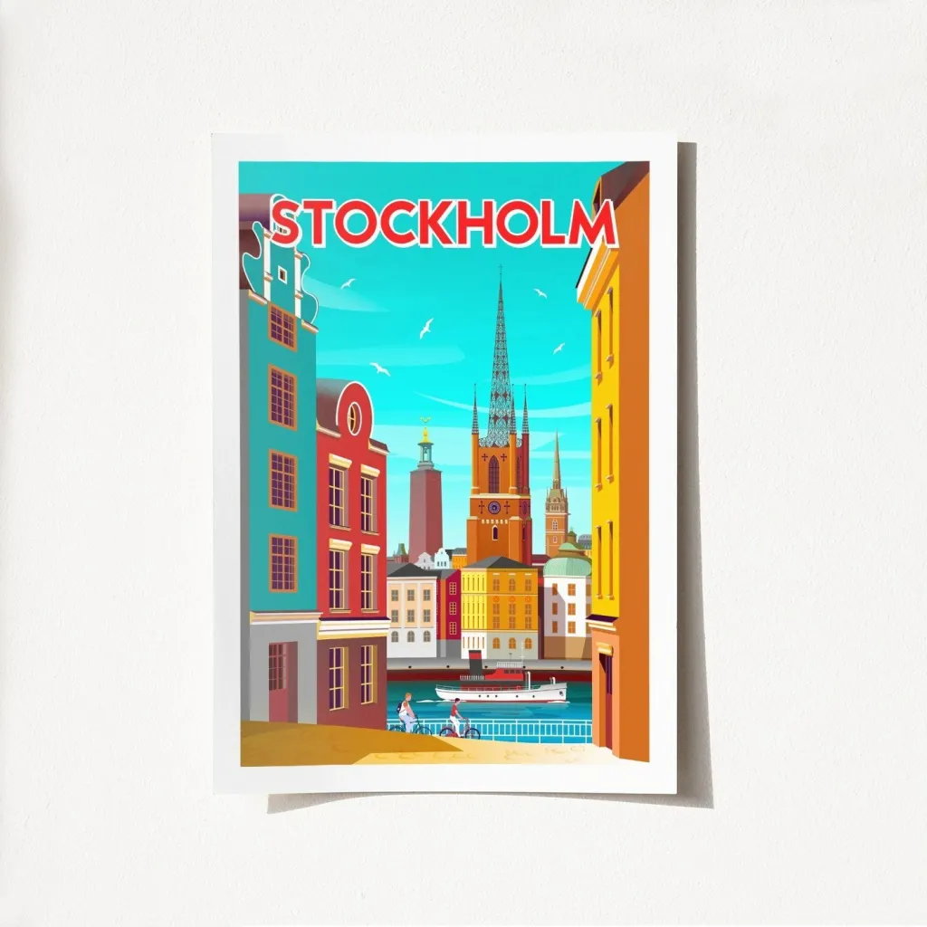 Poster A3 Wallity, Stockholm - 2014 - 1