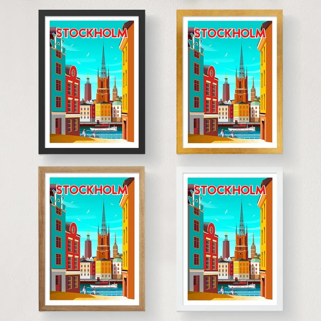 Poster A3 Wallity, Stockholm - 2014 - 2