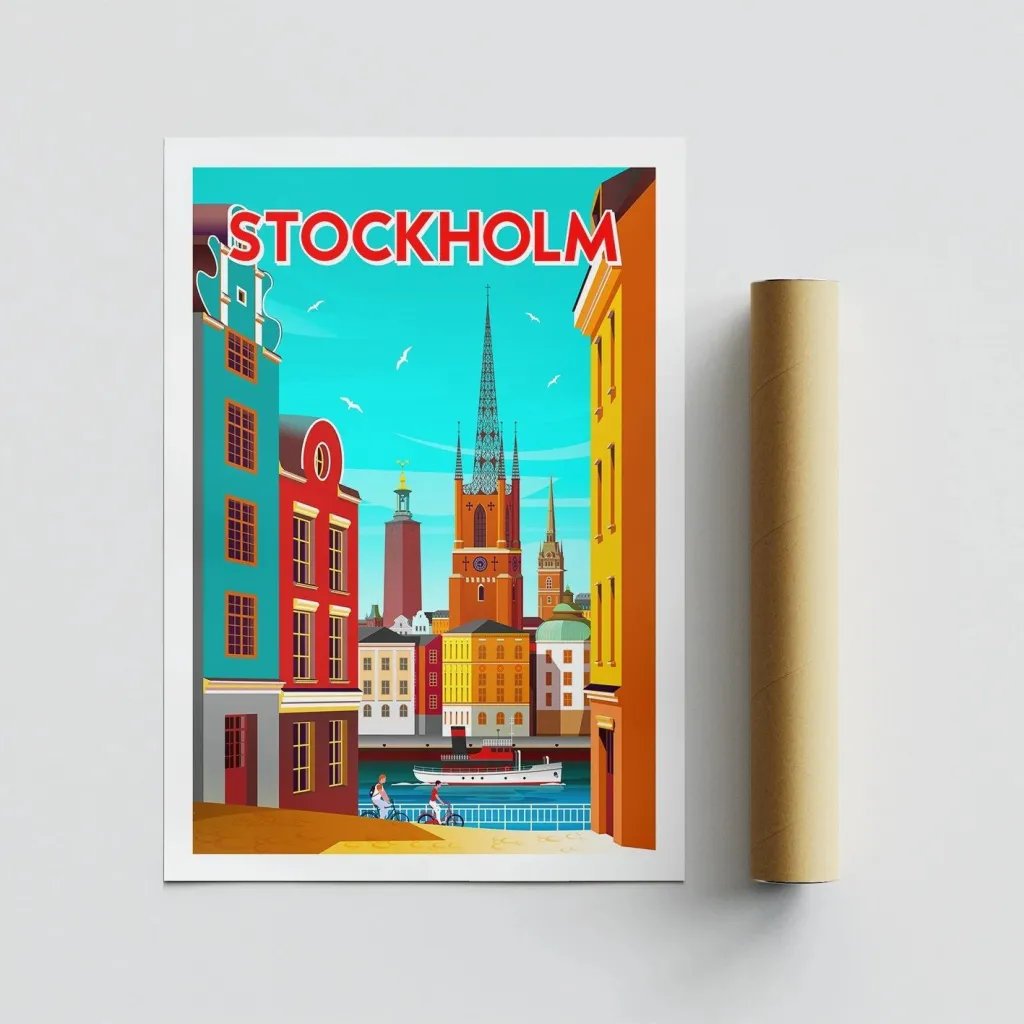 Poster A3 Wallity, Stockholm - 2014 - 3