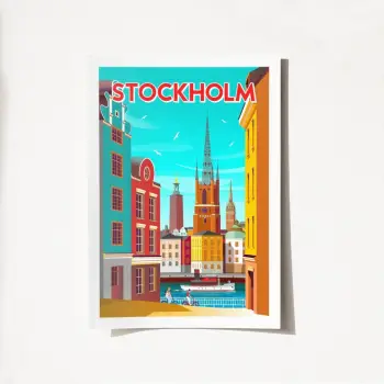 Poster A3 Wallity, Stockholm - 2014