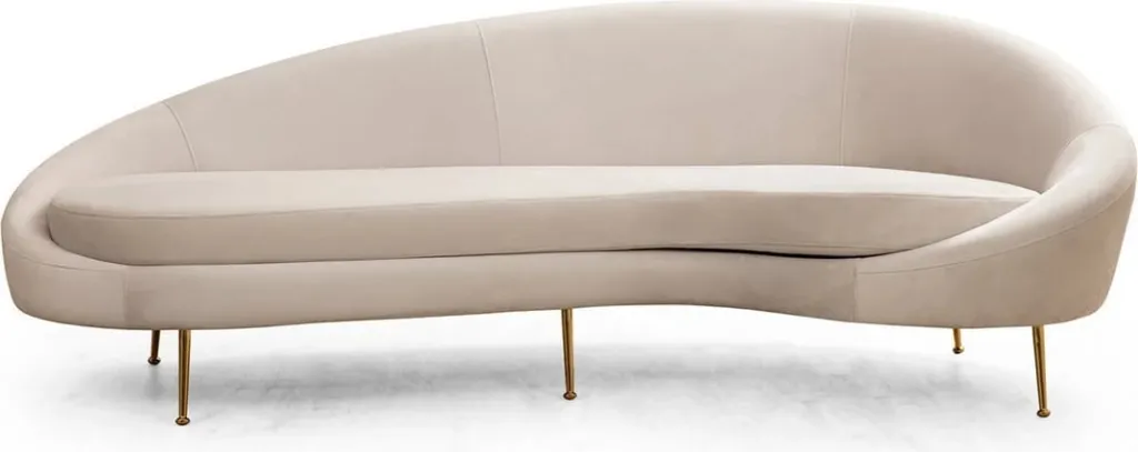 Divan treshe Atelier del Sofa, Eses Right, bezhë - 6