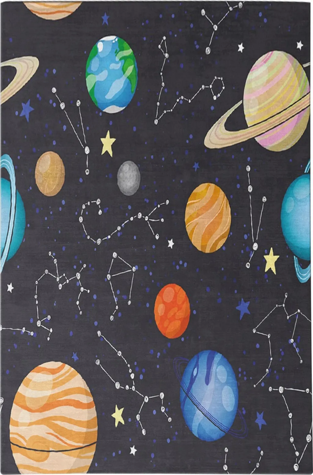 Qilim multingjyrësh, dizajn hapësinor, 160x230cm, Csbrghl-660 - 3