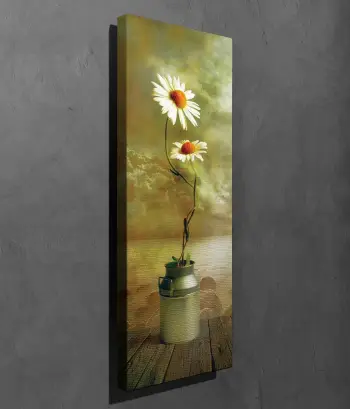 Pikturë dekorative në kanavacë, Wallity, PC164, shumëngjyrëshe, 30x80cm