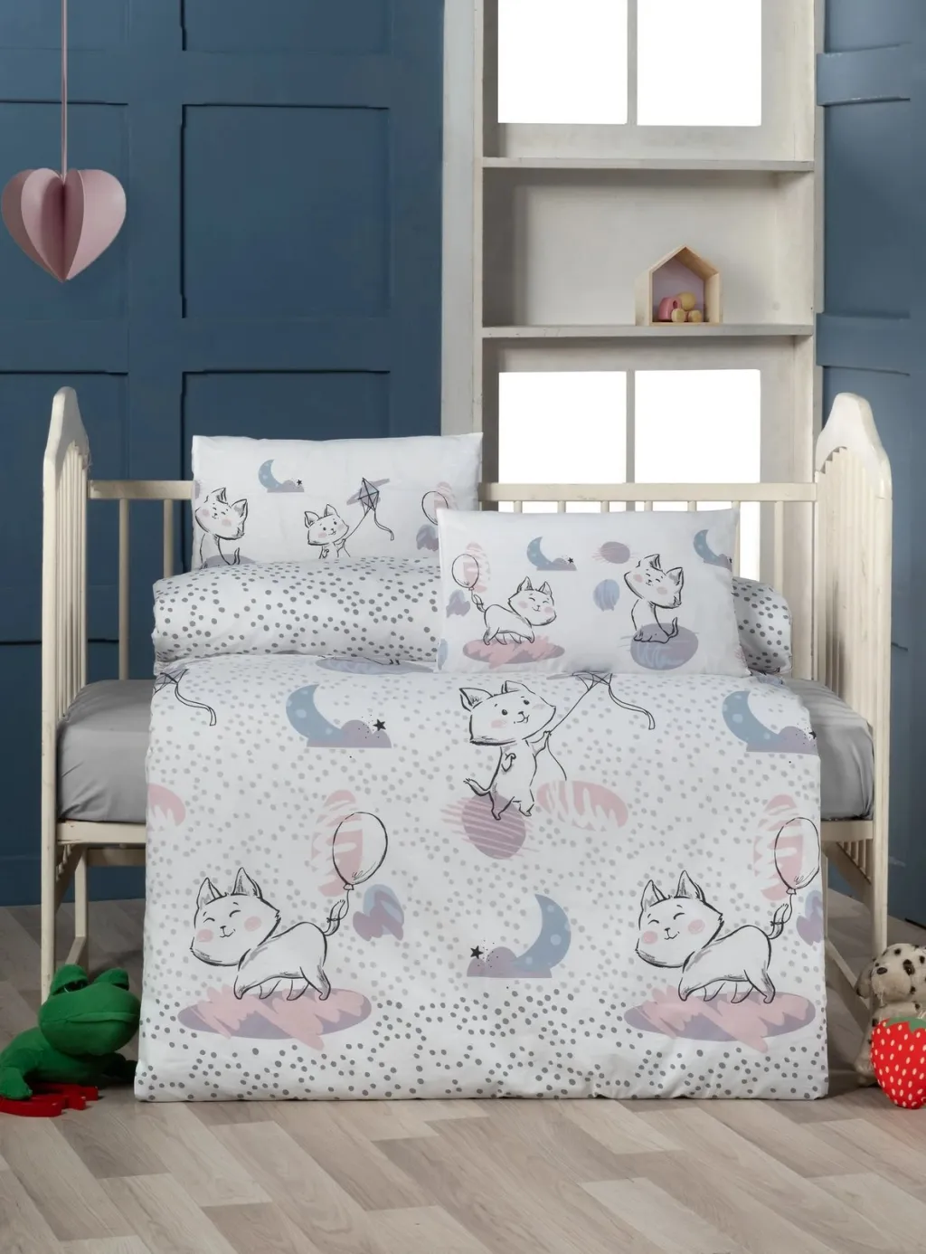 Set mbulesash për kuvertë për bebe Ranforce L'essentiel, kotele - 1