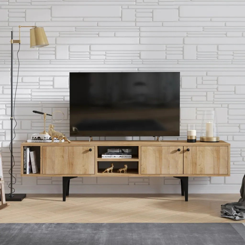 Komodinë për TV Pan, lis Safir - 1