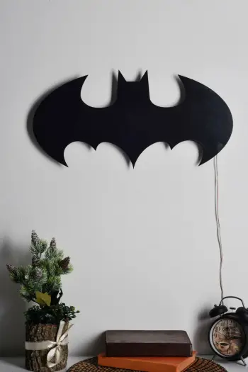 Dritë dekorative LED, Batman, ngjyrë kaltër