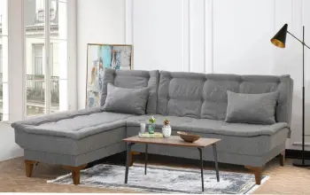 Kënd divan-krevat Atelier del Sofa, Santo majtas, krem