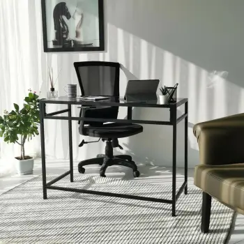 Tavolinë Studimi Network Çalışma Masası / 100x45cm M100F, zezë, fume