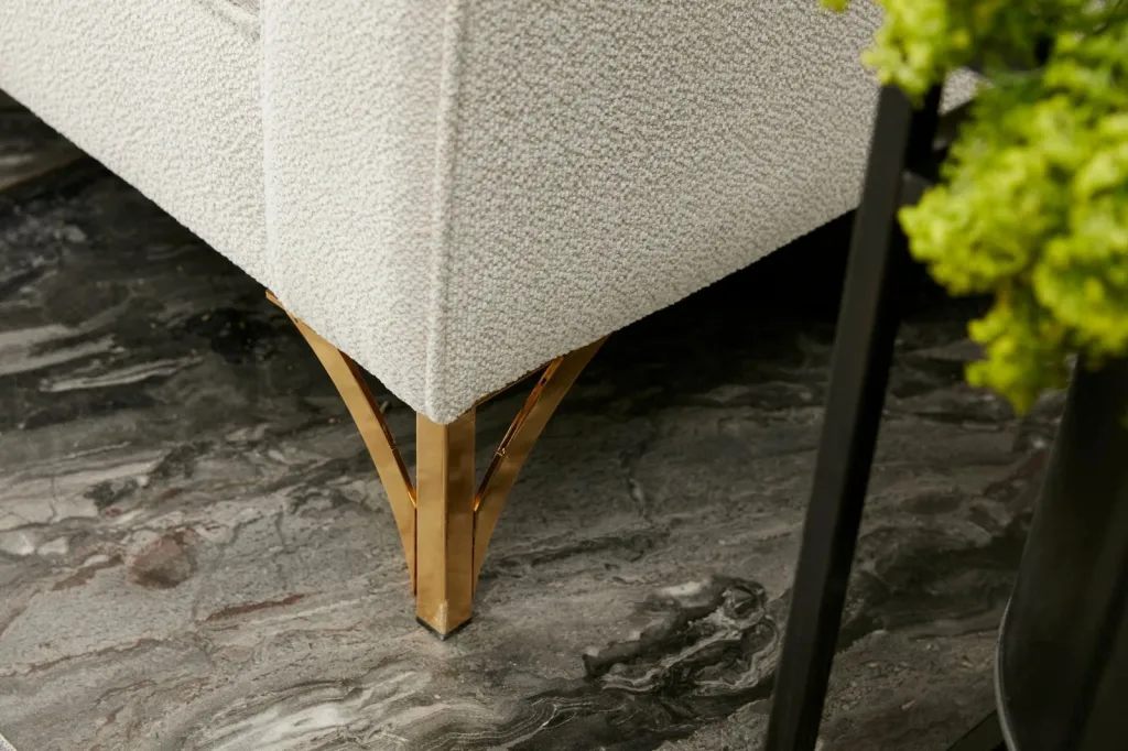 Këndare Atelier del Sofa, Berlin, e djathtë, krem dhe ari - 5
