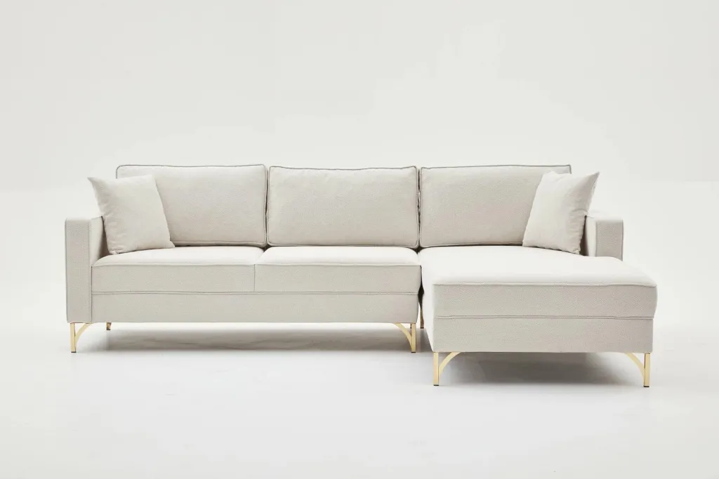 Këndare Atelier del Sofa, Berlin, e djathtë, krem dhe ari - 6