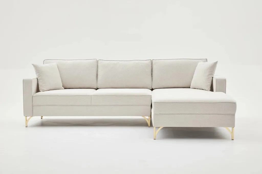Këndare Atelier del Sofa, Berlin, e djathtë, krem dhe ari - 7