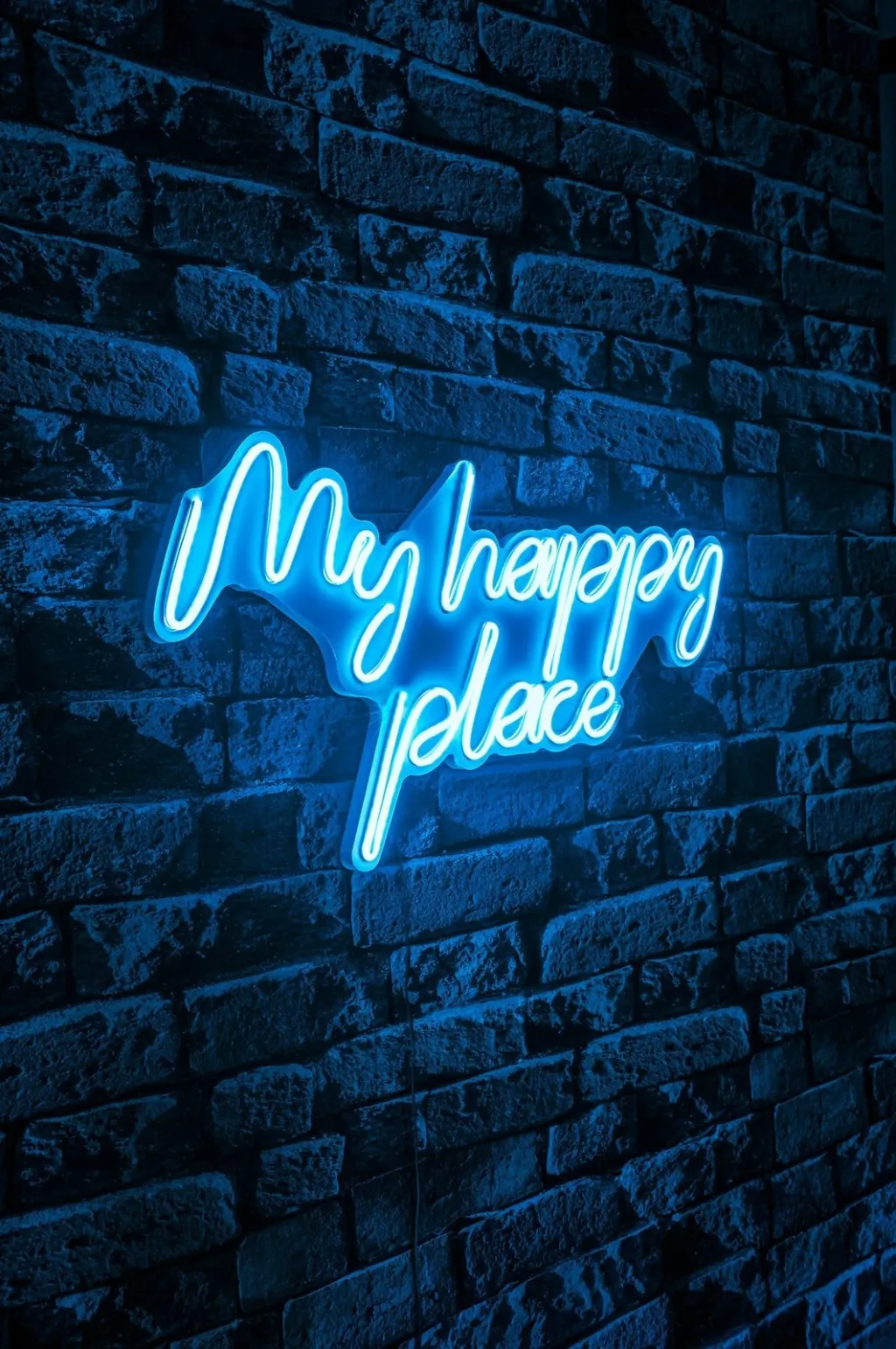 Dekor dritash LED plastike, ngjyrë e gjelbër, My Happy Place - 3