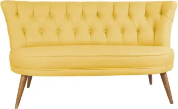 Divan dy vendesh, ngjyrë e verdhë, Richland Loveseat