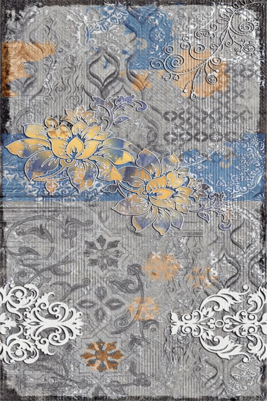 Qilim për korridor, shumëngjyrësh, Conceptum Hypnose CT-1061, 80x150cm - 2