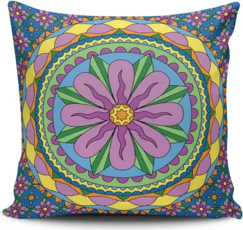 Jastëkëmbulesë Aberto Design, MANDALA-17, pa mbushje