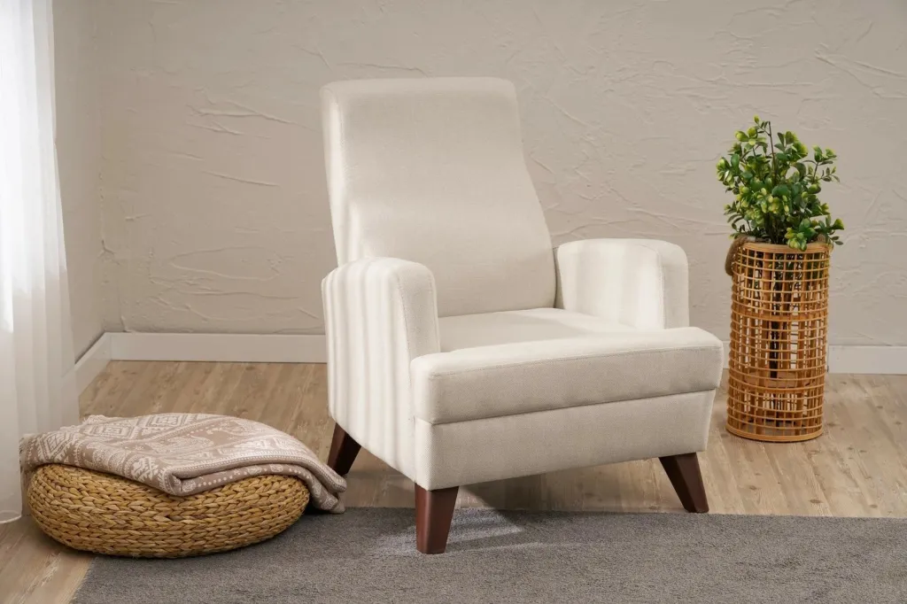 Karrige një vendëshe Bubble, krem, Atelier del Sofa - 1