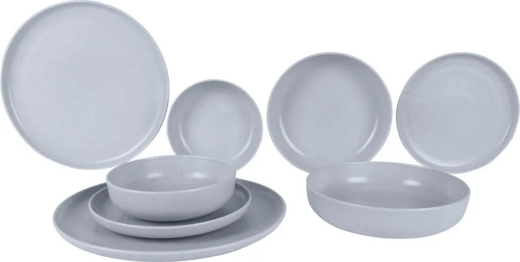 Set darke prej porcelani, 8 pjesë, Hermia, MOD08YS720159 - 2