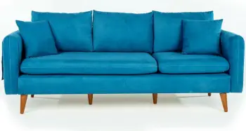 Divan treshe Atelier del Sofa, Sofia, ngjyrë kaltër e errët