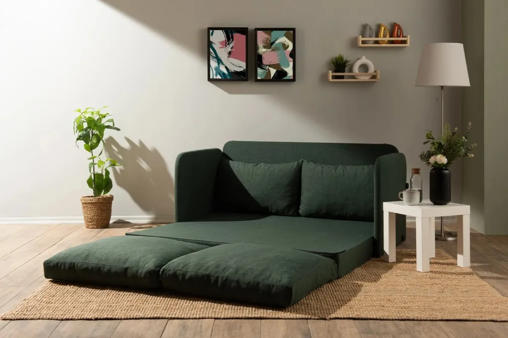 Divan-krevat dy ulës, ngjyrë e gjelbër, Saga XL, Atelier del Sofa - 4