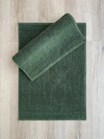 Set tapetash për banjo (2 copë), Mijölnir, dizajn Karo, ngjyrë kaki