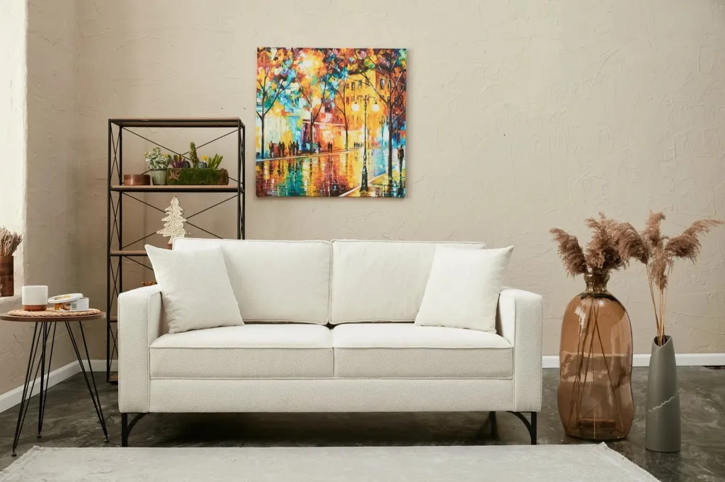 Divan dy ulëshe Atelier del Sofa, Berlin, krem e zi - 1