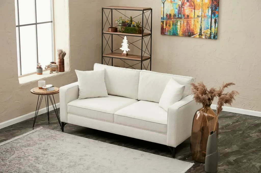 Divan dy ulëshe Atelier del Sofa, Berlin, krem e zi - 2