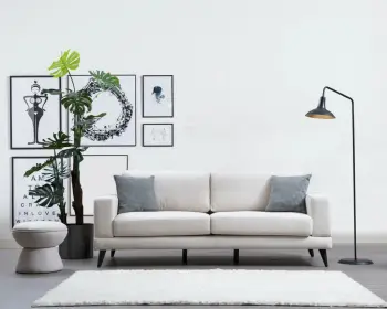 Divan-krevat 3 vende, Atelier del Sofa, nordik, bezhë