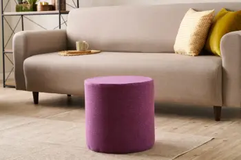 Pouf Demre, ngjyrë lejla, Atelier del Sofa
