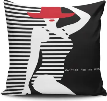 Jastëk dekorativ Aberto Design, NKLF-338, shumëngjyrësh, 43x43cm