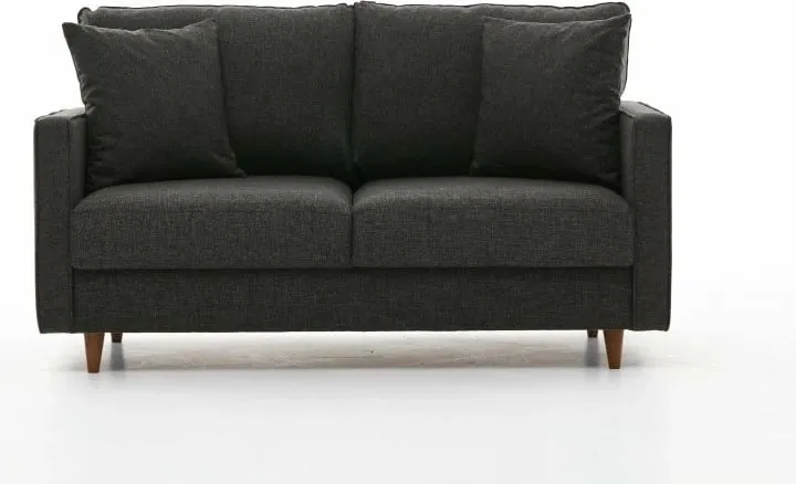 Divan dy ulëshe Atelier del Sofa, Eva, ngjyrë antracit - 6