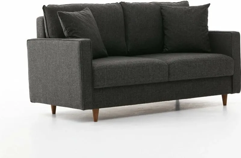 Divan dy ulëshe Atelier del Sofa, Eva, ngjyrë antracit - 7