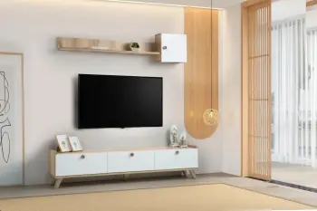 Njësi TV Sumer E4020, lis, bardhë