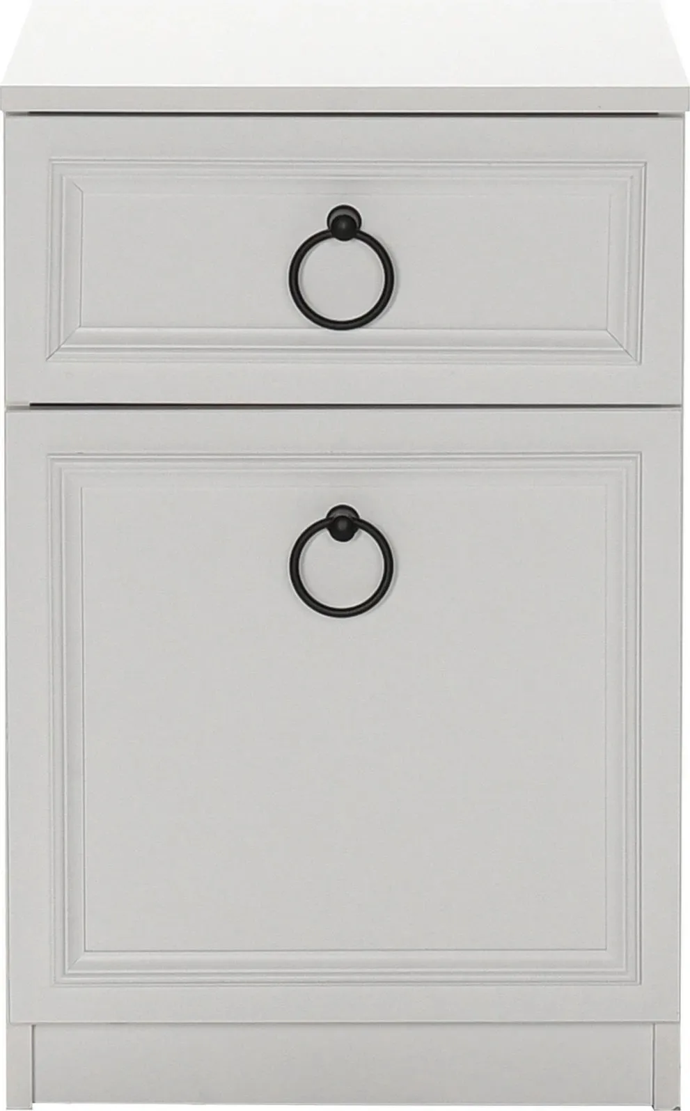 Komodinë Hanah Home, Kmd-1311-Bb-1, ngjyrë e bardhë - 2